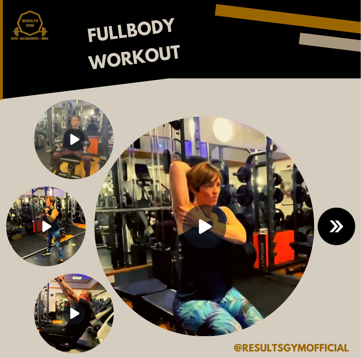 Full Body Workout Kirrie PT’s Results Gym