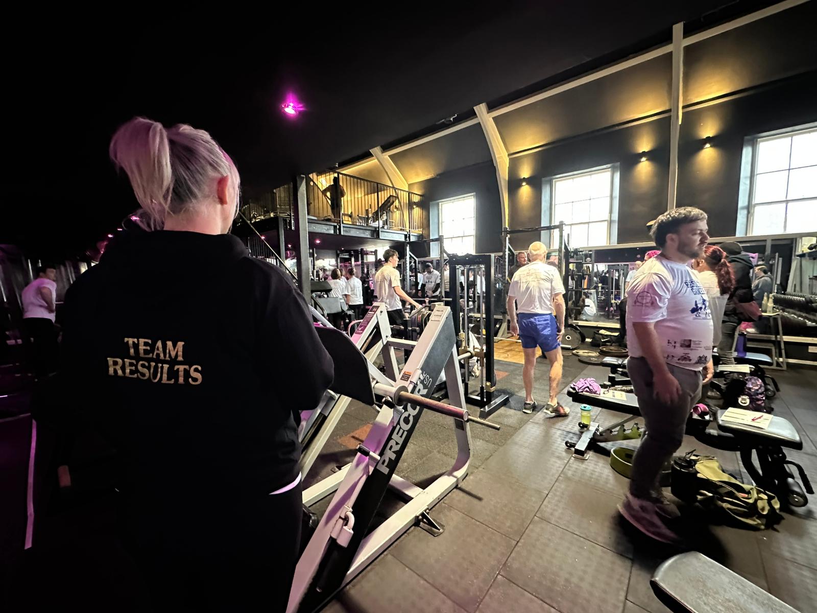 Results Gym Forfar training floor