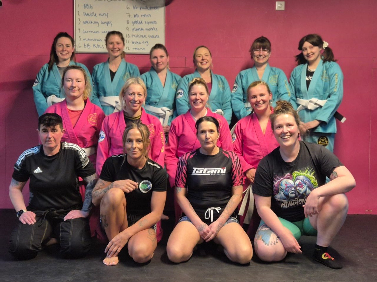 Ladies-only grappling community